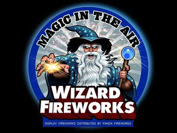 Wizzard fireworks logo